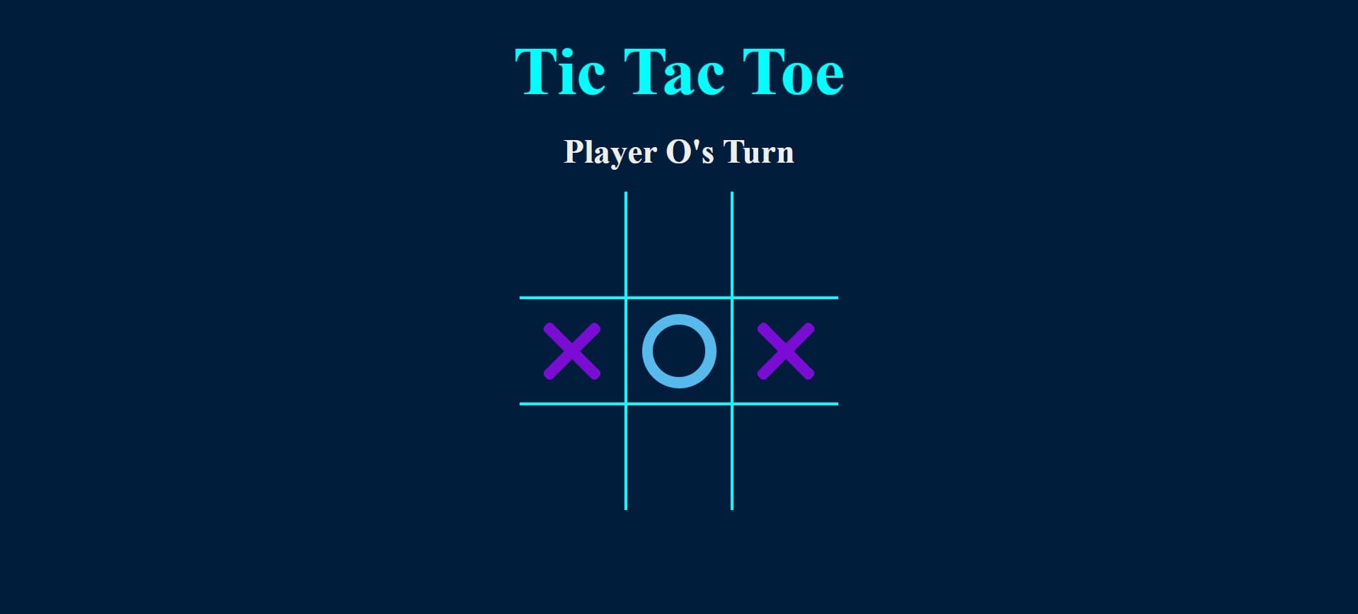 Tic Tac Toe